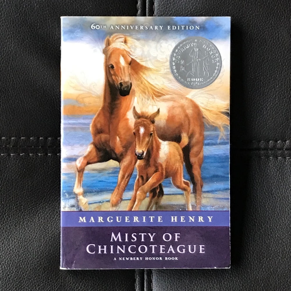 Marguerite Henry Misty of Chincoteague 60th Anniversary Edition Paperback Book